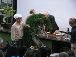 Démonstration de Takeo Kawabe