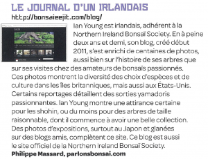 article_IanYoung_Esprit_Bonsai_Magazine Magazine Esprit Bonsai, Ian Young alias bonsaieejit.com