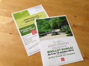 Portes Ouvertes Maillot Bonsaï