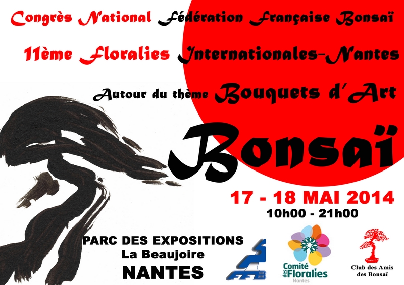 Congrès Bonsai FFB 2014 Nantes